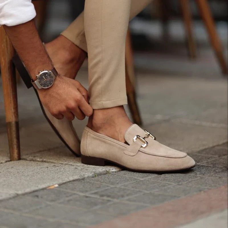 Heren Leren Instappers - Klassieke Loafers
