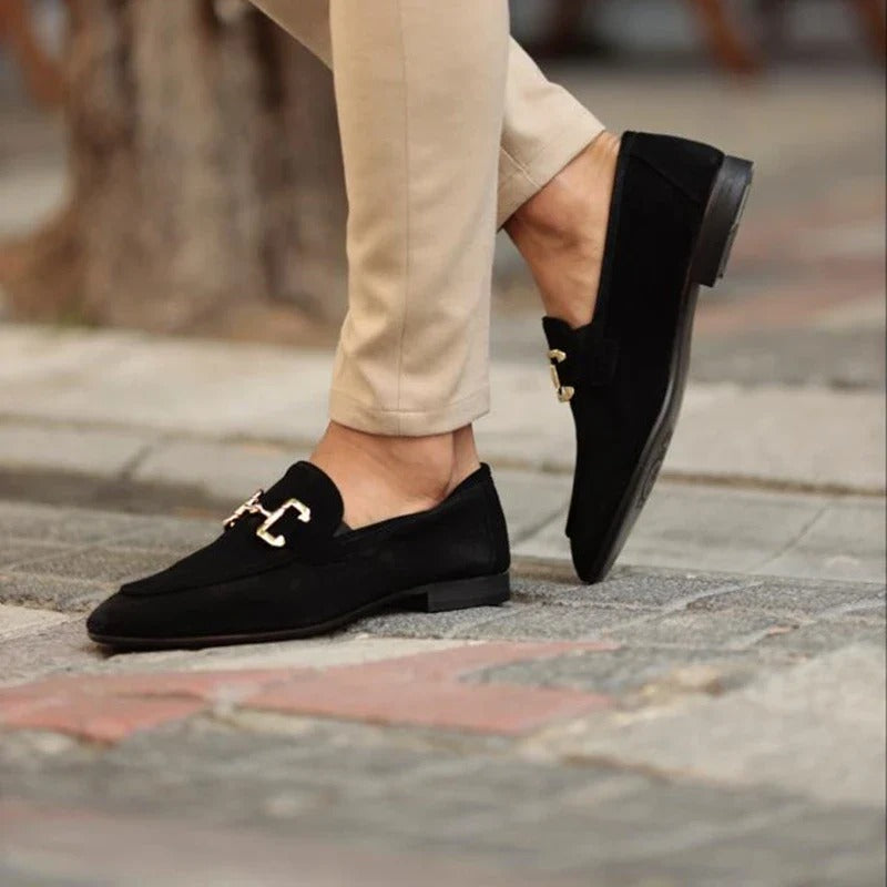 Heren Leren Instappers - Klassieke Loafers