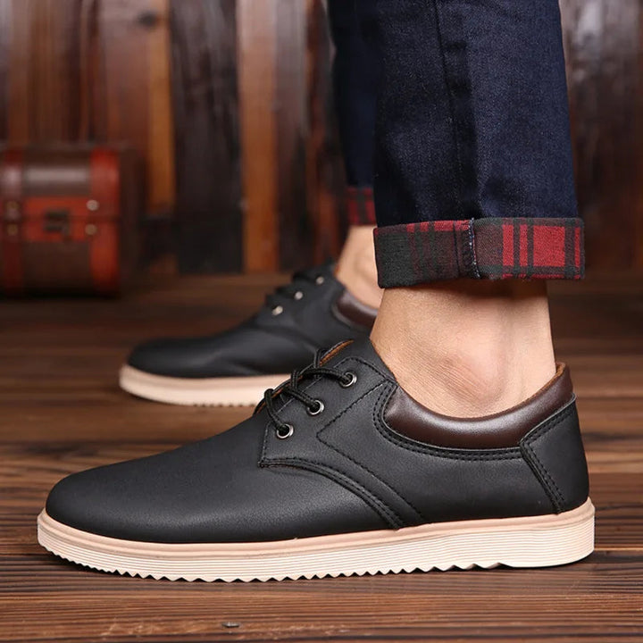 Heren leren schoenen - Klassiek elegant design