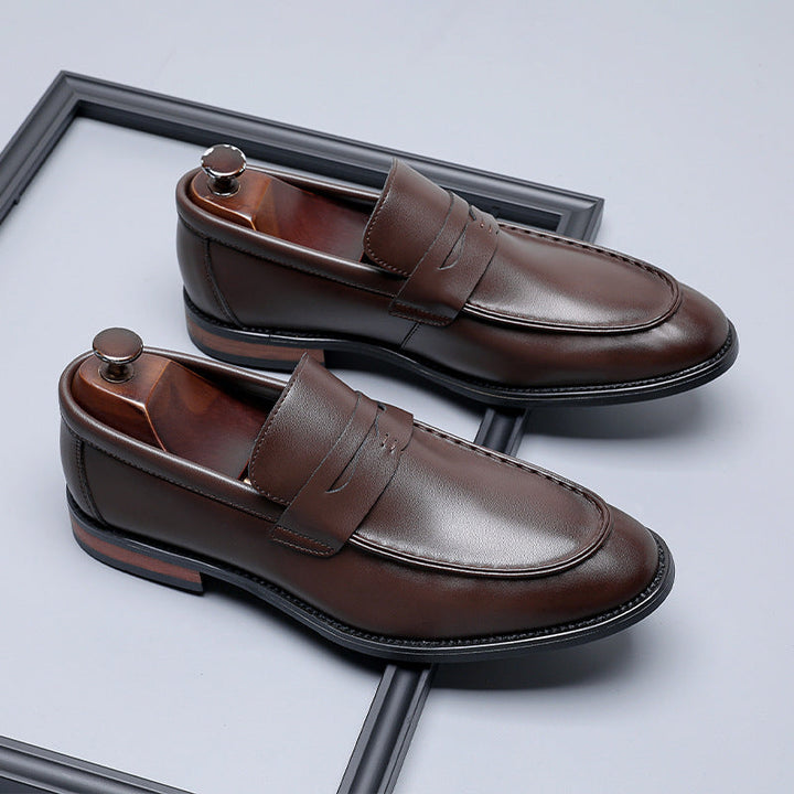 Heren Loafers Instapmodel - Elegant en Klassiek - Bruin