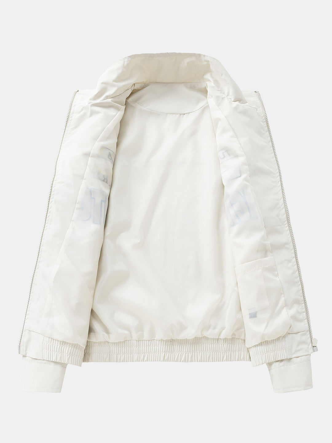 Heren Motorsport Bomber Jacket met Geborduurd Patches - Relaxed Fit