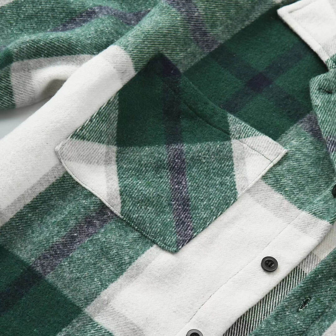 Heren Overhemdjas Casual - Klassieke Stijl met Comfort