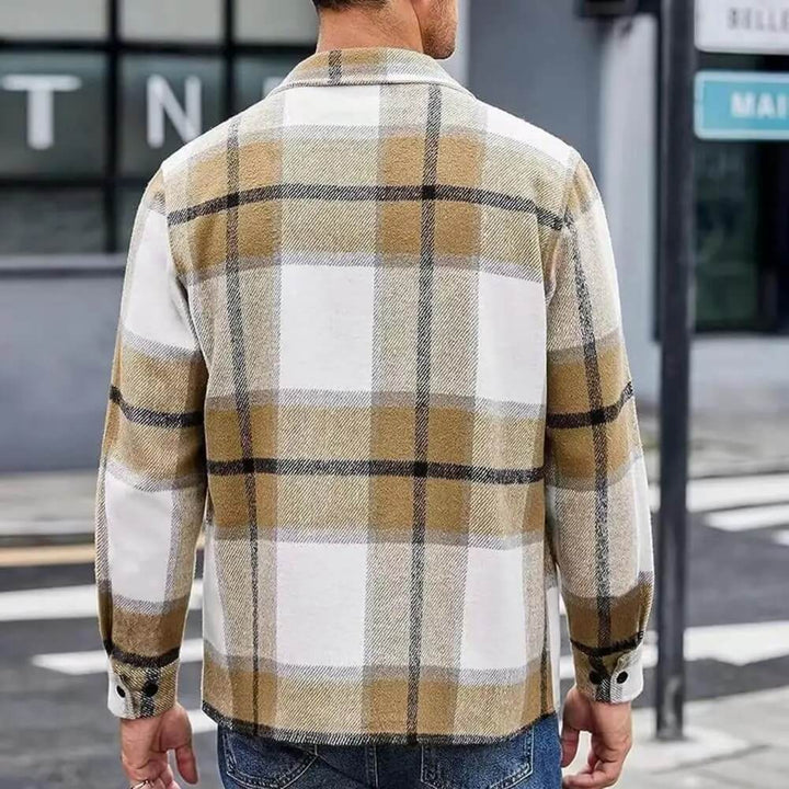 Heren Overhemdjas Casual - Klassieke Stijl met Comfort