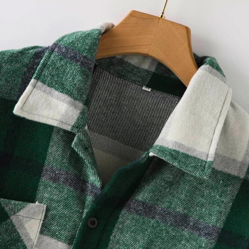 Heren Overhemdjas Casual - Klassieke Stijl met Comfort