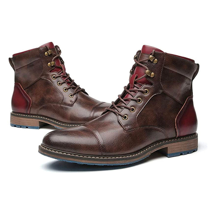 Heren Oxford laarzen bruin - klassieke elegantie