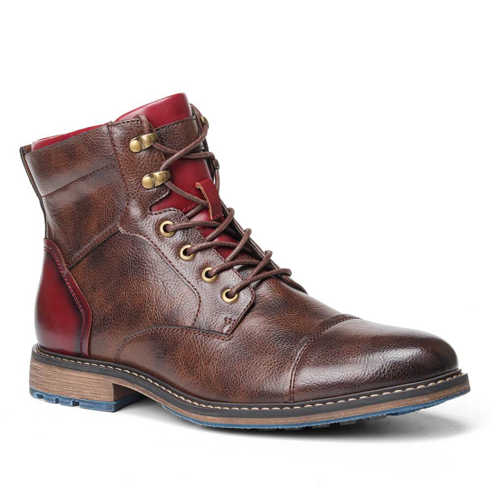 Heren Oxford laarzen bruin - klassieke elegantie
