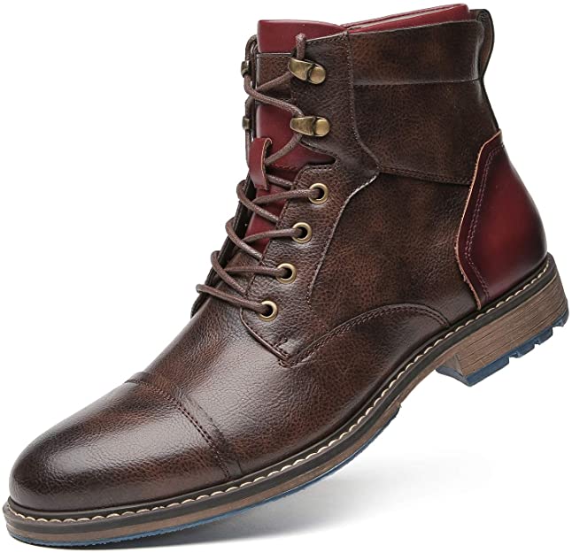 Heren Oxford laarzen bruin - klassieke elegantie