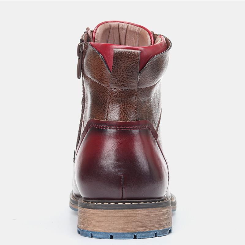 Heren Oxford laarzen bruin - klassieke elegantie