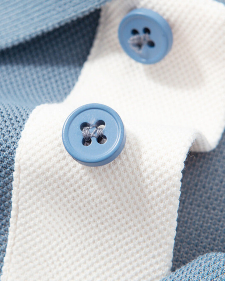 Heren Poloshirt Lange Mouwen - Ademend en Kreukvrij