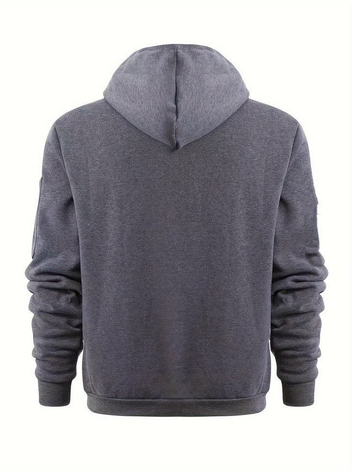 Heren Ritssluiting Hoodie - Comfortabele Dagelijkse Laag