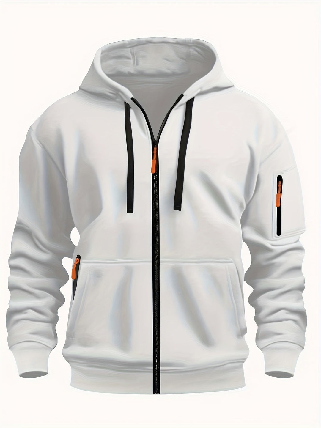 Heren Ritssluiting Hoodie - Comfortabele Dagelijkse Laag