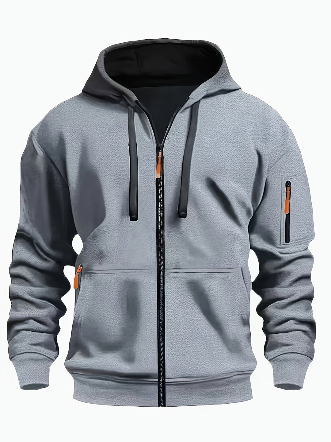 Heren Ritssluiting Hoodie - Comfortabele Dagelijkse Laag