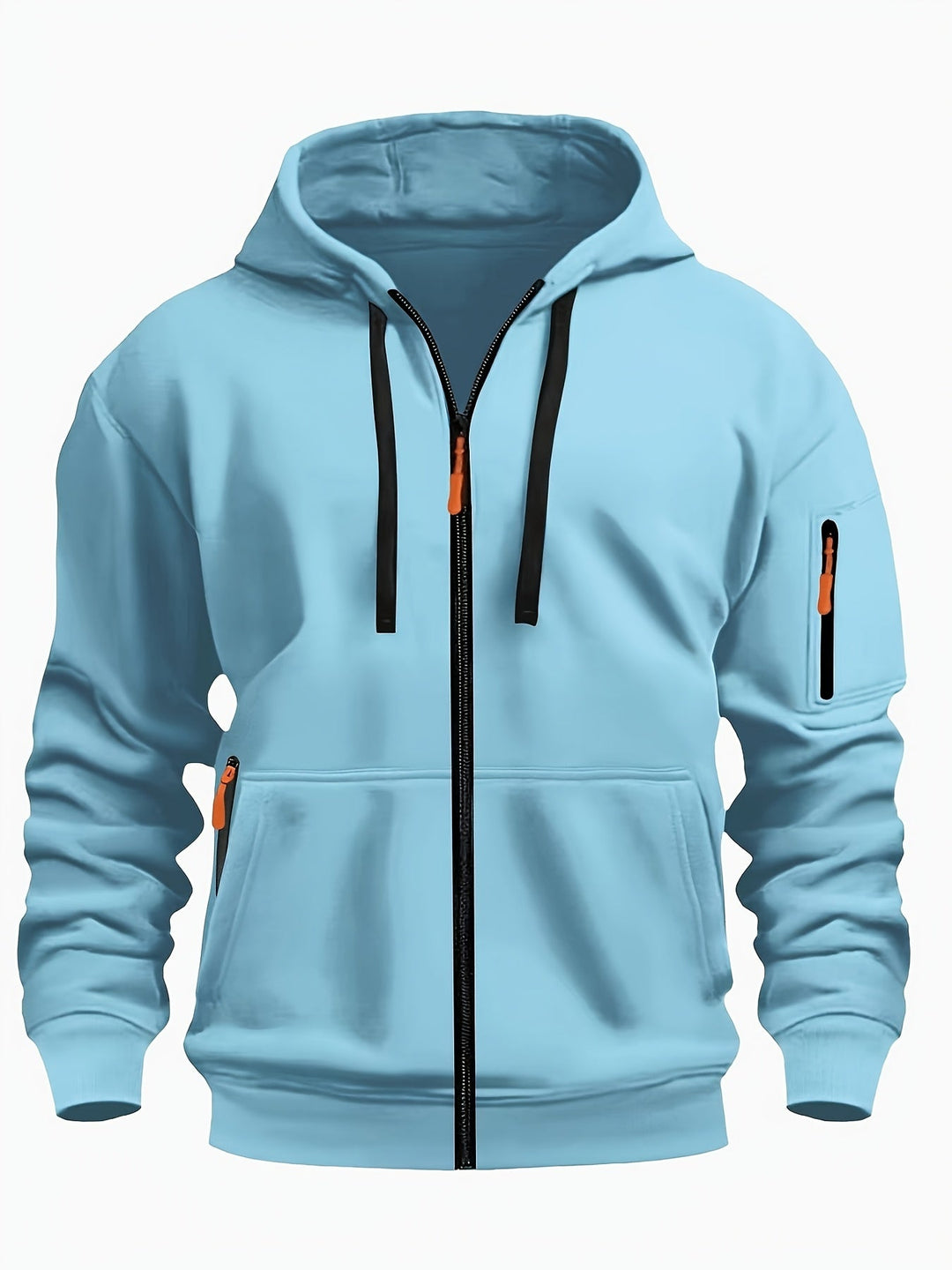 Heren Ritssluiting Hoodie - Comfortabele Dagelijkse Laag