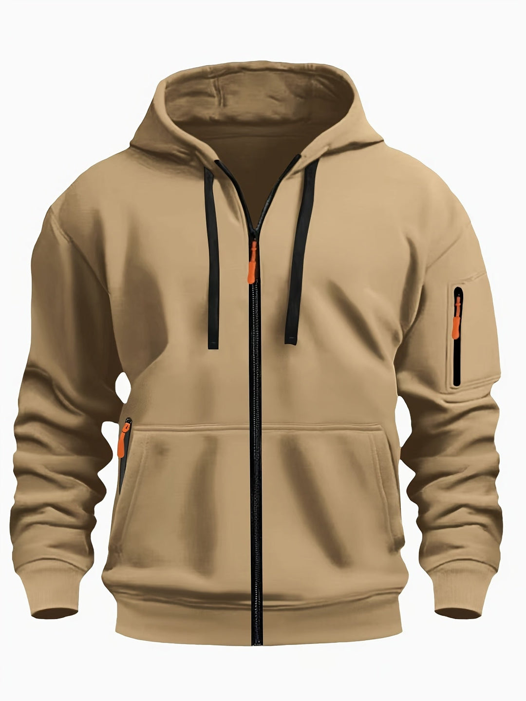 Heren Ritssluiting Hoodie - Comfortabele Dagelijkse Laag