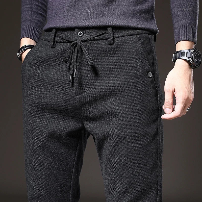 Heren Slim Fit Broek - Stretch Comfort Casual
