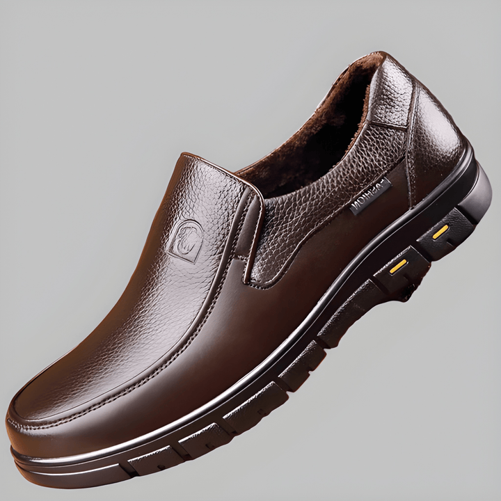 Heren Slip-On Schoenen - Comfortabele Instapper - Bruin