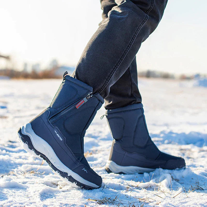 Heren Sneeuwlaarzen Waterdicht - Warme Winterschoenen