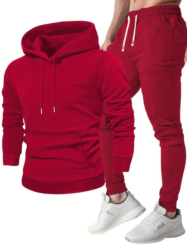 Heren Sportset Hoodie & Joggingbroek - Comfortabel & Ademend