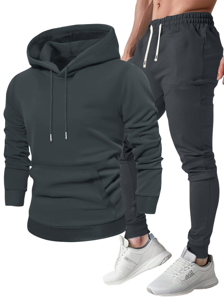 Heren Sportset Hoodie & Joggingbroek - Comfortabel & Ademend