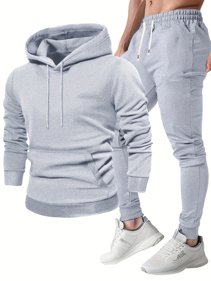 Heren Sportset Hoodie & Joggingbroek - Comfortabel & Ademend