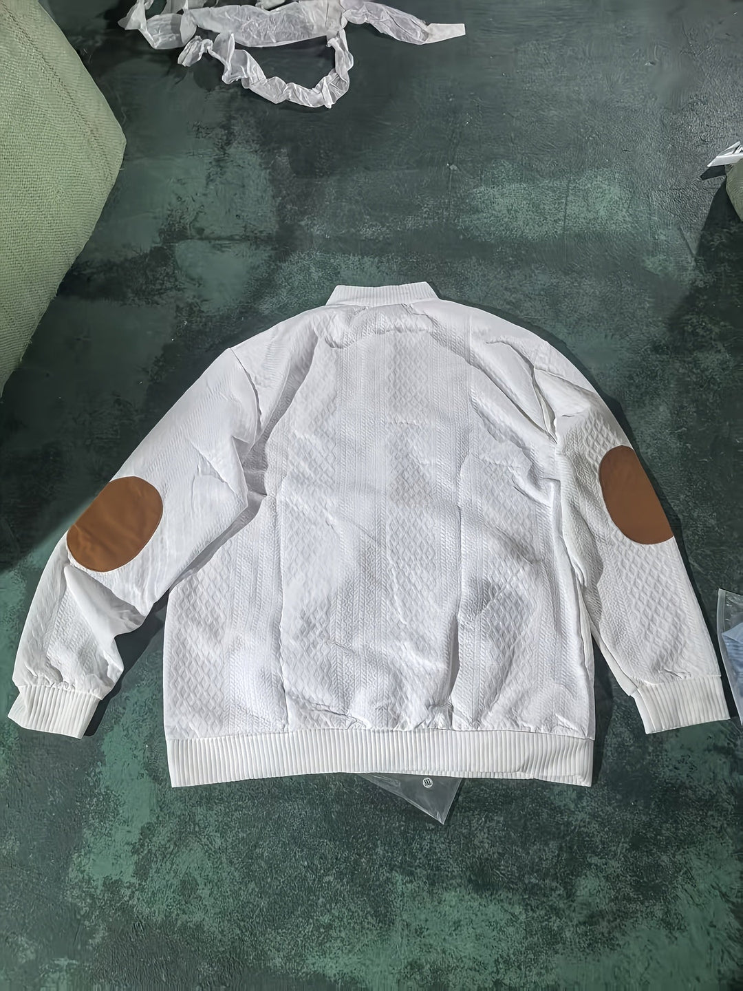 Heren Stand Collar Button Henley Sweater - Klassiek Comfort