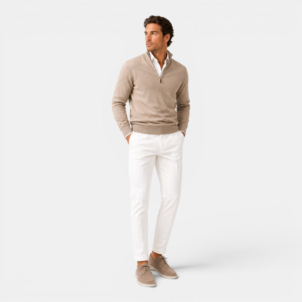 Heren Suède Instappers - Elegante Zomerschoenen