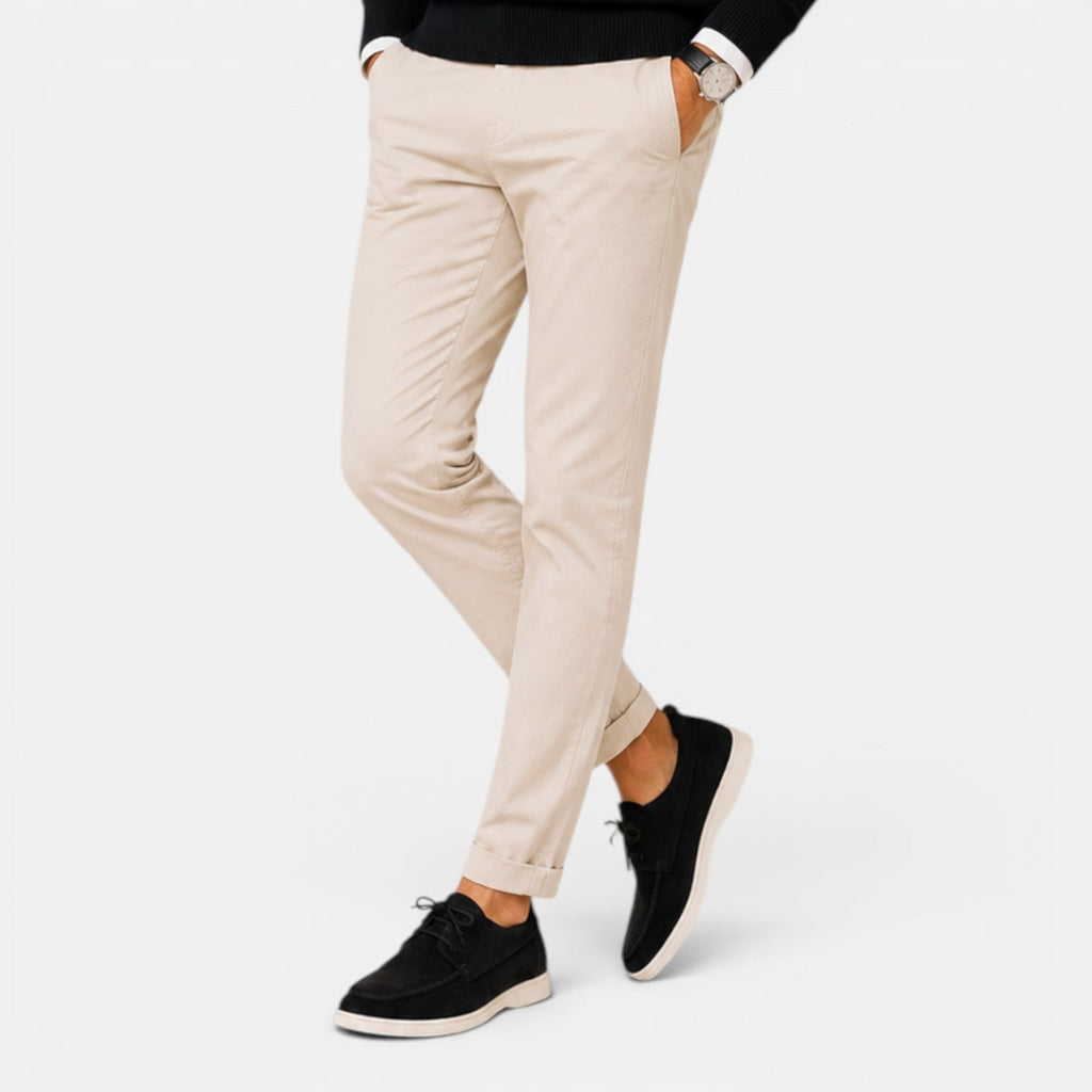 Heren Suède Instappers - Elegante Zomerschoenen