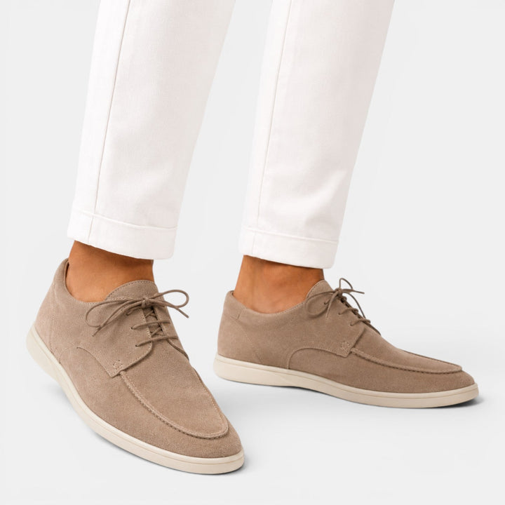 Heren Suède Instappers - Elegante Zomerschoenen
