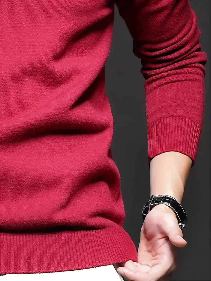 Heren Trui Ronde Hals Modern Fit - Zacht & Warm