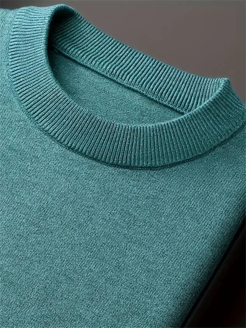 Heren Trui Ronde Hals Modern Fit - Zacht & Warm