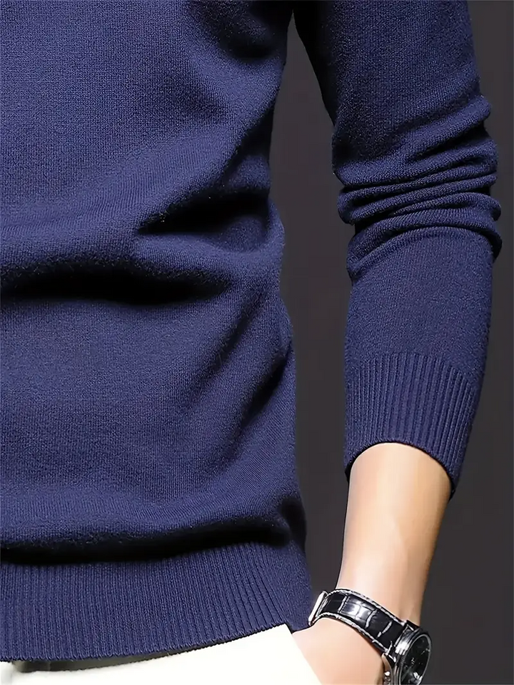 Heren Trui Ronde Hals Modern Fit - Zacht & Warm