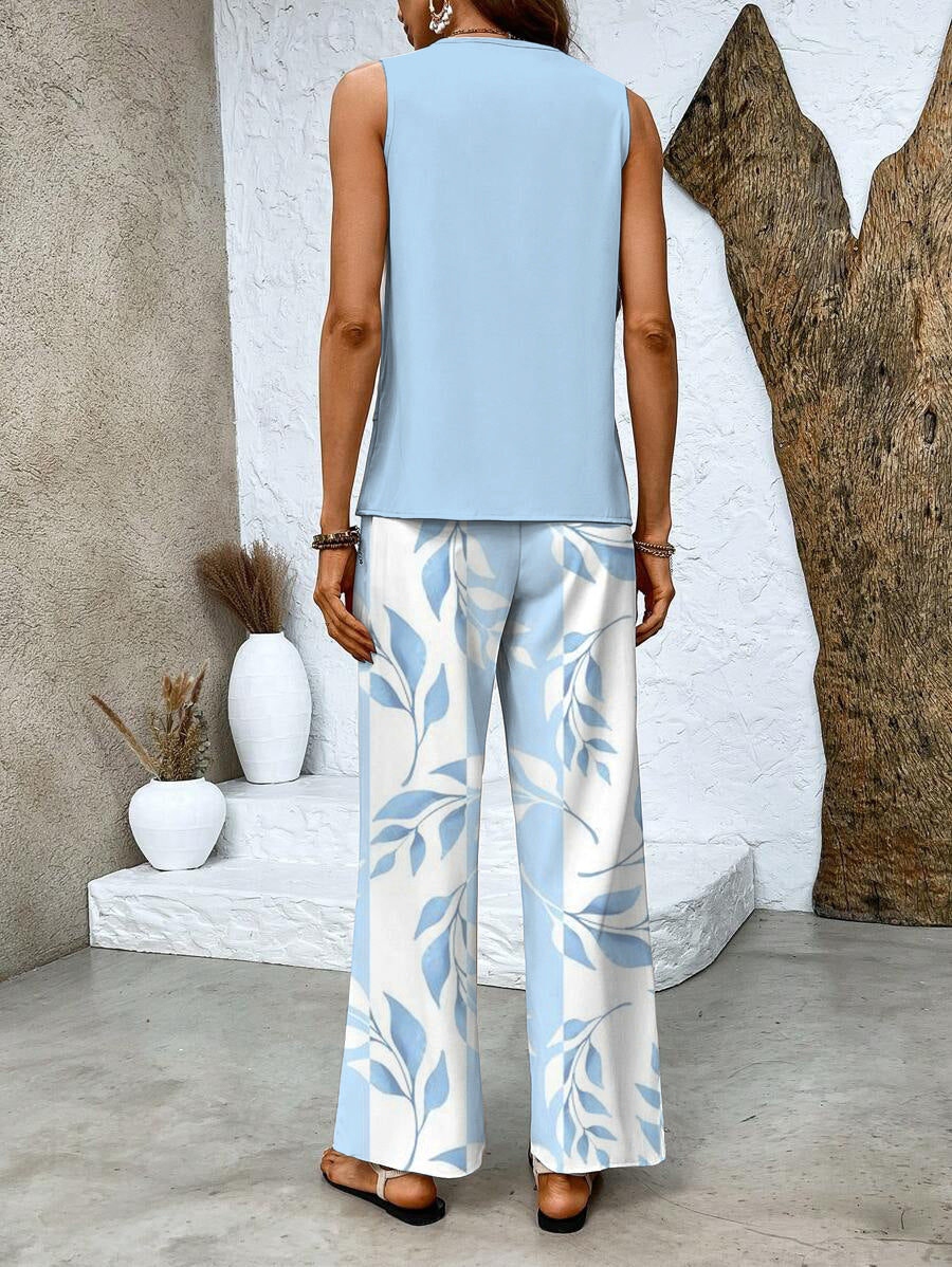 Heren Tweedelig Ensemble - Elegante Blouse en Broek