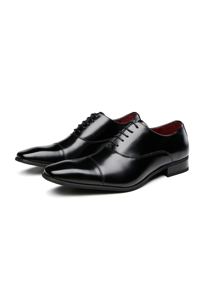Heren Veterschoenen Zwart - Klassiek Formeel Design - Zwart