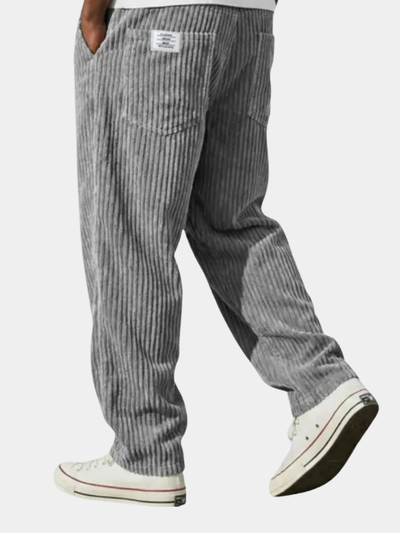 Heren Vintage Corduroy Broek - Relaxed Fit