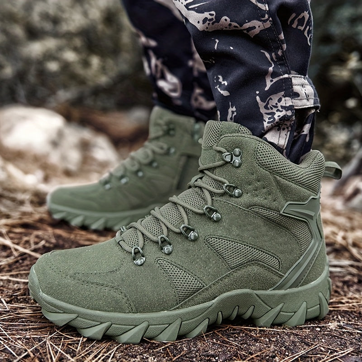 Heren Wandelschoenen Mid-Top - Ademend & Duurzaam - Groen