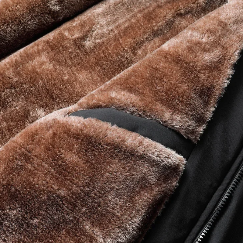 Heren Winterjas Dikke Voering - Warm & Comfortabel