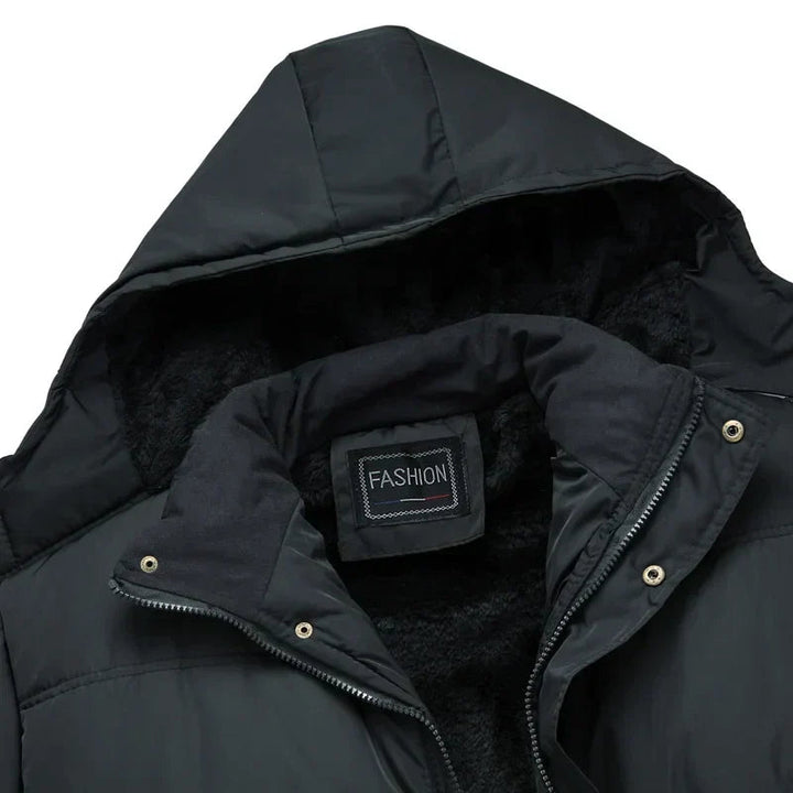 Heren Winterjas met Capuchon - Gestroomlijnd Design