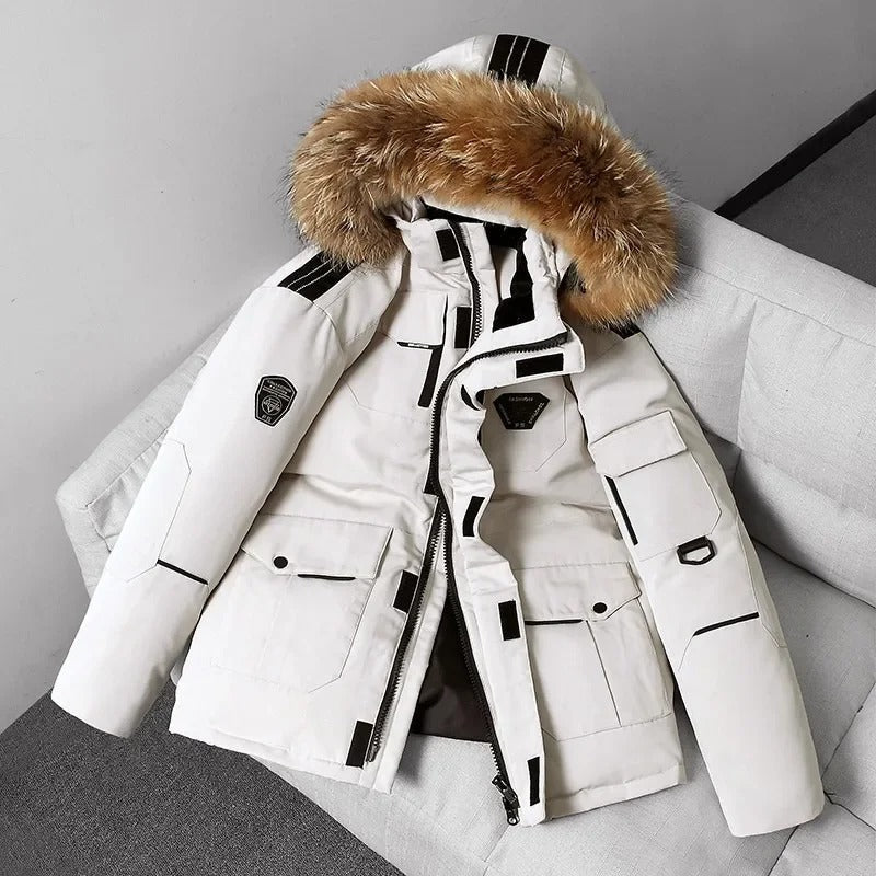 Heren winterjas met capuchon - Warm en stijlvol