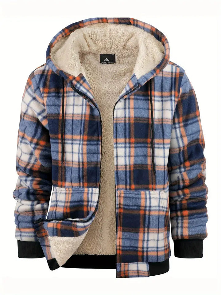 Heren Winterjas met Voering - Warm en Stijlvol - Blauw
