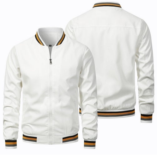 Heren Winterjas Regular Fit - Veelzijdige Stijl - Wit