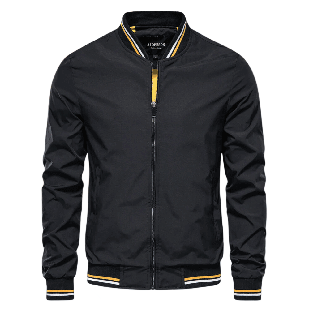 Heren Winterjas Regular Fit - Veelzijdige Stijl - Zwart