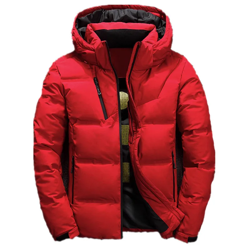 Heren Winterjas Ski Jas - Warm & Casual - Rood