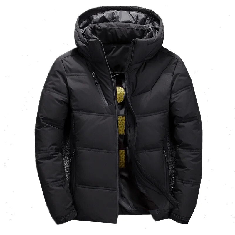 Heren Winterjas Ski Jas - Warm & Casual - Zwart