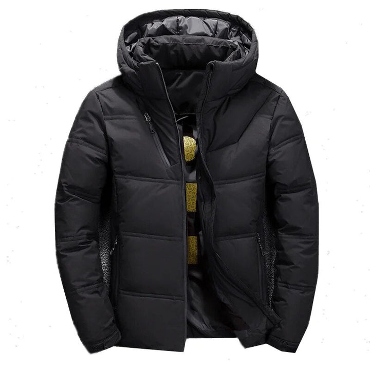Heren Winterjas Ski Jas - Warm & Casual - Zwart