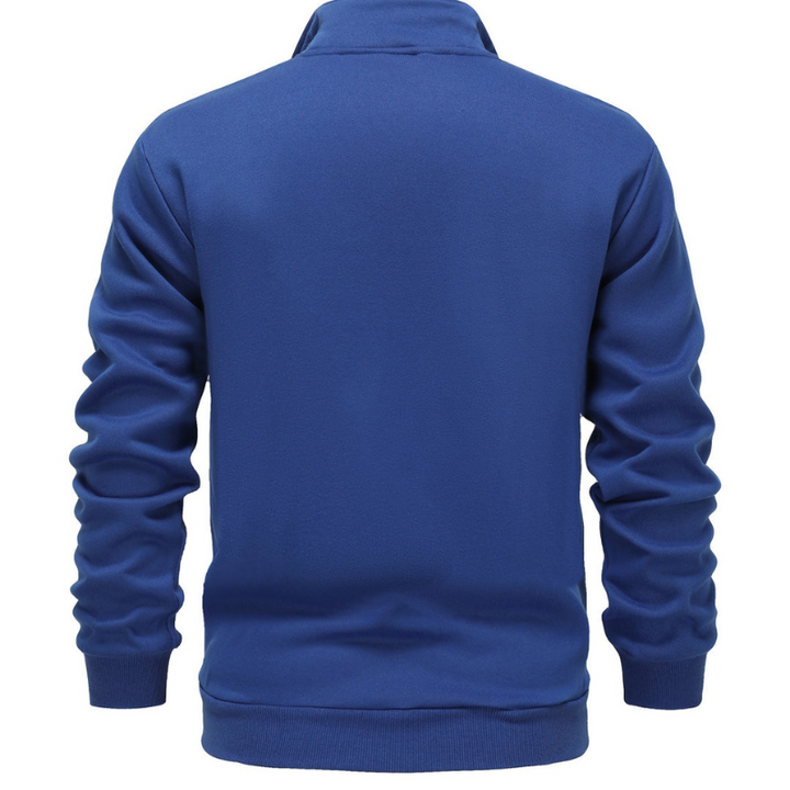 Heren winterjas sportief met hoge kraag - casual comfort