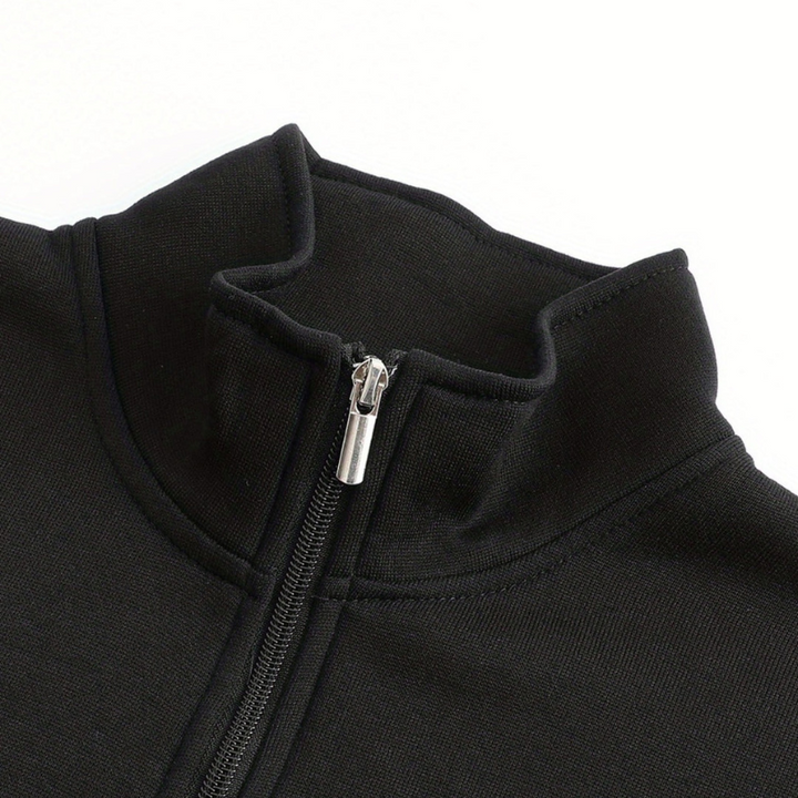 Heren winterjas sportief met hoge kraag - casual comfort