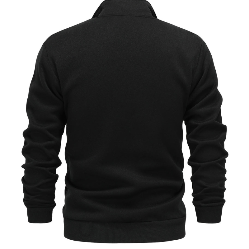 Heren winterjas sportief met hoge kraag - casual comfort