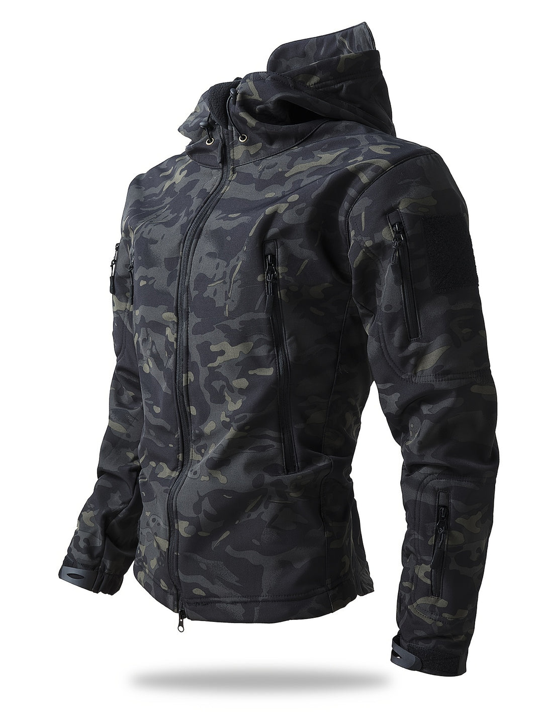Heren Winterjas Tactical Outdoor - Warm & Functioneel - Nachtcamouflage