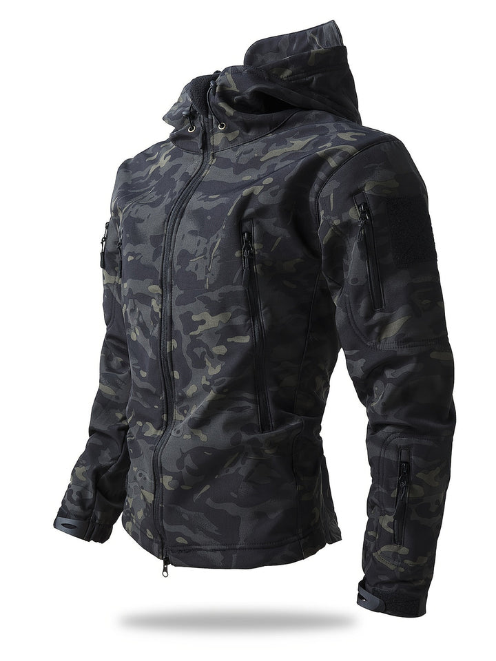 Heren Winterjas Tactical Outdoor - Warm & Functioneel - Nachtcamouflage