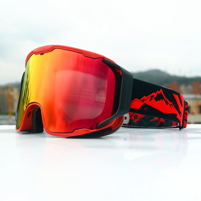 Heren Zonnebril Gepolariseerd - Motor & Ski Comfort - Rood